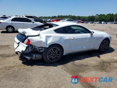 Trzecie zdjęcie samochodu z tyłu: 2022 FORD MUSTANG GT VIN:1FA6P8CF8N5142990 - miniatura