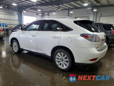 Drugie zdjęcie samochodu z przodu: 2010 LEXUS RX 450H BASE VIN:JTJBC1BA5A2007458 - miniatura