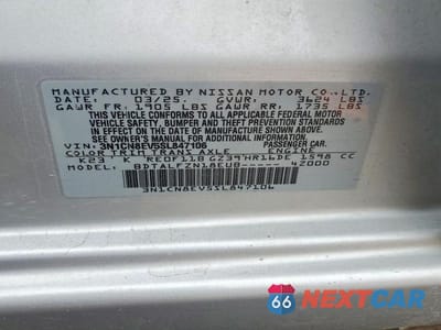 Zdjęcie 12 z 12 samochodu: 2025 NISSAN VERSA SV VIN:3N1CN8EV5SL847106 - miniatura