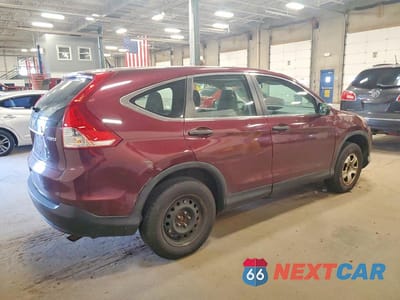 Trzecie zdjęcie samochodu z tyłu: 2014 HONDA CR-V LX VIN:5J6RM4H39EL050123 - miniatura
