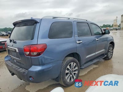 Trzecie zdjęcie samochodu z tyłu: 2020 TOYOTA SEQUOIA LIMITED VIN:5TDJY5G19LS180492 - miniatura