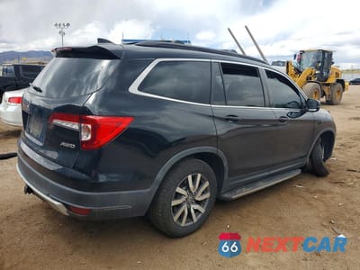 Trzecie zdjęcie samochodu z tyłu: 2019 HONDA PILOT EXL VIN:5FNYF6H5XKB054897 - miniatura