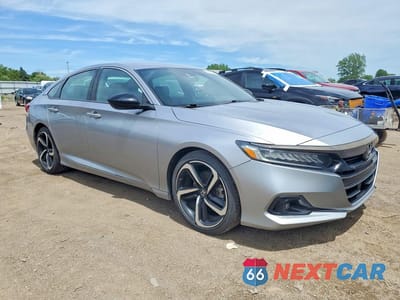 Czwarte zdjęcie samochodu z boku: 2022 HONDA ACCORD SPORT VIN:1HGCV1F32NA032893 - miniatura