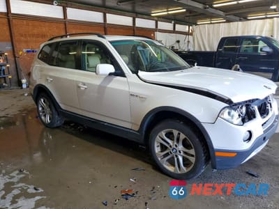 Czwarte zdjęcie samochodu z boku: 2007 BMW X3 3.0SI VIN:WBXPC93497WF04729 - miniatura