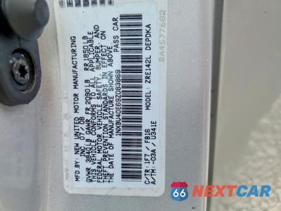 Zdjęcie 12 z 12 samochodu: 2009 TOYOTA COROLLA LE VIN:1NXBU40E69Z083869 - miniatura