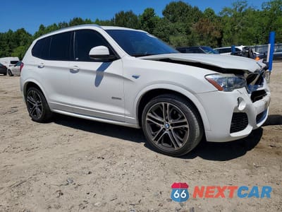 Czwarte zdjęcie samochodu z boku: 2017 BMW X3 SDRIVE28I VIN:5UXWZ7C33H0V90123 - miniatura