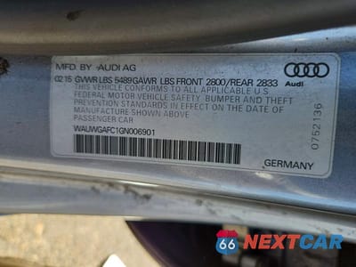 Zdjęcie 12 z 12 samochodu: 2016 AUDI A7 PREMIUM PLUS VIN:WAUWGAFC1GN006901 - miniatura