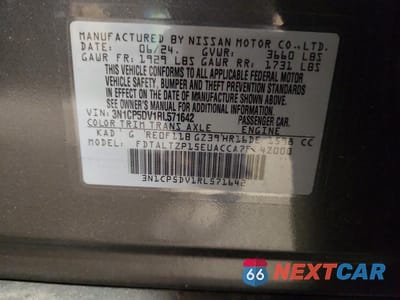 Zdjęcie 13 z 13 samochodu: 2024 NISSAN KICKS SR VIN:3N1CP5DV1RL571642 - miniatura
