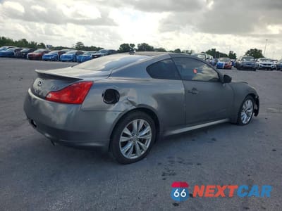 Trzecie zdjęcie samochodu z tyłu: 2012 INFINITI G37 COUPE X VIN:JN1CV6EL9CM473531 - miniatura