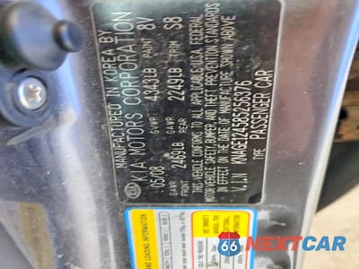 Zdjęcie 12 z 12 samochodu: 2008 KIA OPTIMA LX VIN:KNAGE124585256376 - miniatura