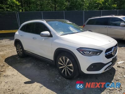 Czwarte zdjęcie samochodu z boku: 2022 MERCEDES-BENZ GLA 250 4MATIC VIN:W1N4N4HB0NJ408976 - miniatura
