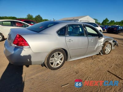 Trzecie zdjęcie samochodu z tyłu: 2013 CHEVROLET IMPALA LT VIN:2G1WB5E36D1163243 - miniatura