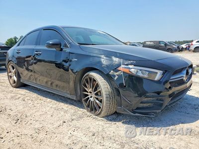 Czwarte zdjęcie samochodu z boku: 2021 MERCEDES-BENZ A 35 AMG VIN:W1K3G5BB8MJ321245 - miniatura