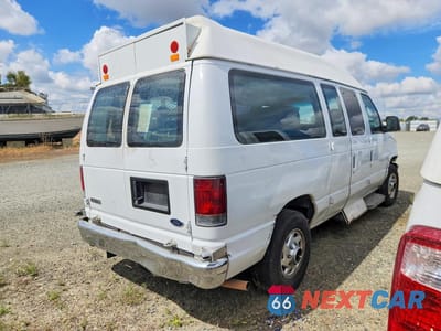 Trzecie zdjęcie samochodu z tyłu: 2008 FORD ECONOLINE CARGO E-15 VIN:1FTNE14W88DB01755 - miniatura