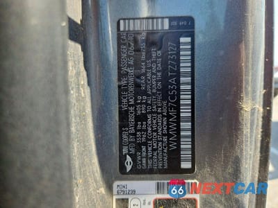 Zdjęcie 13 z 13 samochodu: 2010 MINI COOPER S VIN:WMWMF7C53ATZ73127 - miniatura