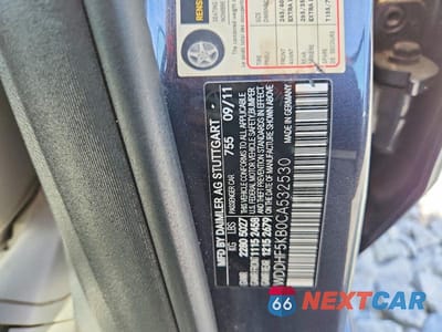 Zdjęcie 12 z 12 samochodu: 2012 MERCEDES-BENZ E 350 VIN:WDDHF5KB0CA532530 - miniatura