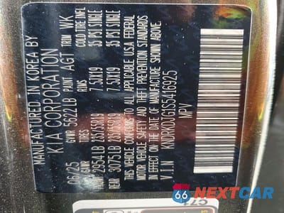 Zdjęcie 14 z 14 samochodu: 2025 KIA SORENTO SXP VIN:KNDRKDJG1S5416925 - miniatura