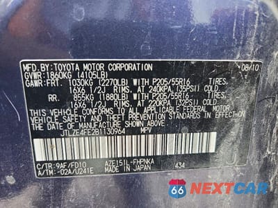 Zdjęcie 12 z 12 samochodu: 2011 TOYOTA SCION XB VIN:JTLZE4FE2B1130964 - miniatura