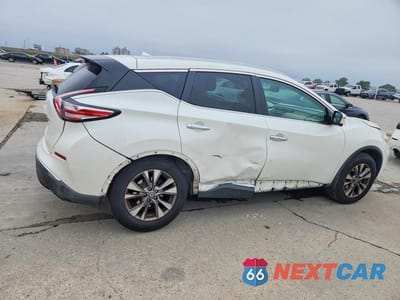 Trzecie zdjęcie samochodu z tyłu: 2016 NISSAN MURANO SL VIN:5N1AZ2MG3GN126276 - miniatura