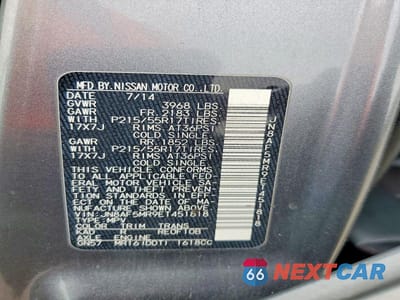 Zdjęcie 13 z 13 samochodu: 2014 NISSAN JUKE SL VIN:JN8AF5MR9ET451818 - miniatura