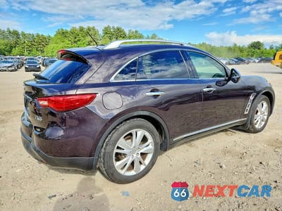 Trzecie zdjęcie samochodu z tyłu: 2012 INFINITI FX35 BASE VIN:JN8AS1MW2CM154374 - miniatura