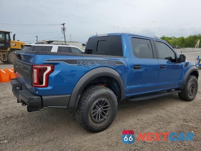 Trzecie zdjęcie samochodu z tyłu: 2019 FORD F150 RAPTOR VIN:1FTFW1RG9KFC96053 - miniatura