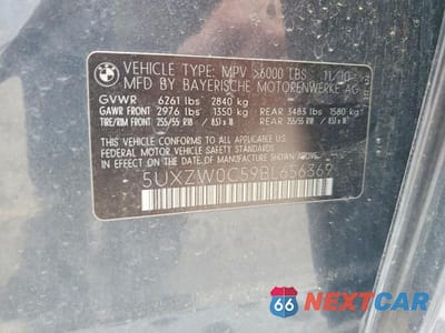 Zdjęcie 13 z 13 samochodu: 2011 BMW X5 XDRIVE35D VIN:5UXZW0C59BL656369 - miniatura