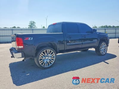 Trzecie zdjęcie samochodu z tyłu: 2013 GMC SIERRA K1500 SLT VIN:3GTP2WE75DG372193 - miniatura