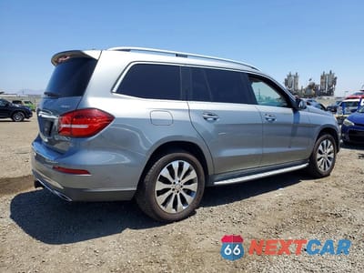 Trzecie zdjęcie samochodu z tyłu: 2017 MERCEDES-BENZ GLS 450 4MATIC VIN:4JGDF6EE7HA762878 - miniatura