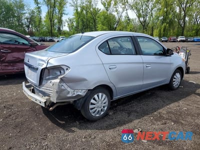 Trzecie zdjęcie samochodu z tyłu: 2017 MITSUBISHI MIRAGE G4 ES VIN:ML32F3FJ8HHF05540 - miniatura