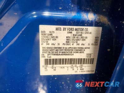 Zdjęcie 12 z 12 samochodu: 2025 FORD MAVERICK XL VIN:3FTTW8BA4SRB68324 - miniatura