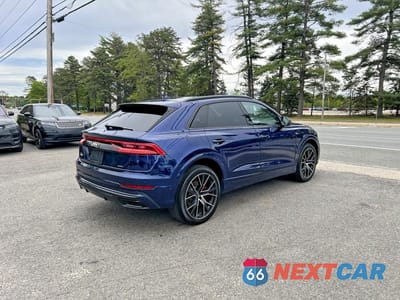 Trzecie zdjęcie samochodu z tyłu: 2019 AUDI Q8 PREMIUM PLUS S-LINE VIN:WA1EVAF15KD036494 - miniatura