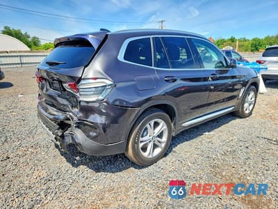 Trzecie zdjęcie samochodu z tyłu: 2020 BMW X3 XDRIVE30I VIN:5UXTY5C08L9C04223 - miniatura