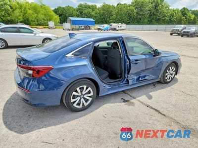 Trzecie zdjęcie samochodu z tyłu: 2026 HONDA CIVIC LX VIN:2HGFE2F25TH504707 - miniatura