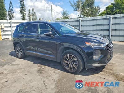 Czwarte zdjęcie samochodu z boku: 2019 HYUNDAI SANTA FE ULTIMATE 2.4L VIN:5NMS5CAD2KH002056 - miniatura