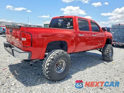 Trzecie zdjęcie samochodu z tyłu: 2010 CHEVROLET SILVERADO C1500 LT VIN:3GCRCSEA8AG130827 - miniatura