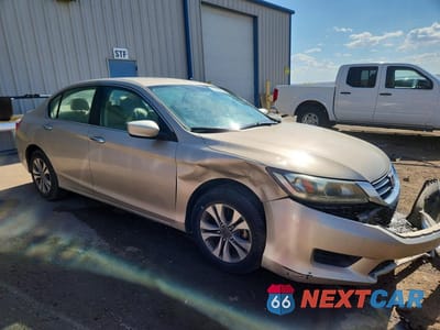 Czwarte zdjęcie samochodu z boku: 2014 HONDA ACCORD LX VIN:1HGCR2F32EA027381 - miniatura