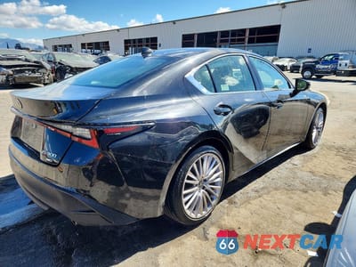 Trzecie zdjęcie samochodu z tyłu: 2023 LEXUS IS 300 VIN:JTHD81F28P5051637 - miniatura
