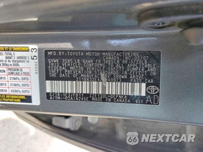 Zdjęcie 12 z 12 samochodu: 2007 TOYOTA COROLLA VIN:2T1BR32E47C840923 - miniatura