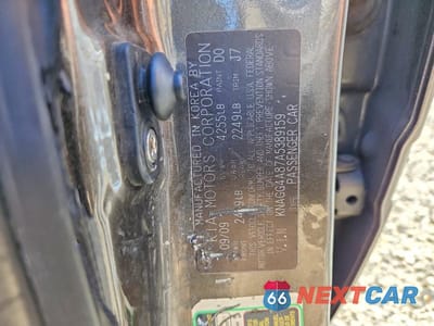 Zdjęcie 12 z 12 samochodu: 2010 KIA OPTIMA LX VIN:KNAGG4A87A5389159 - miniatura
