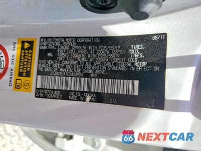 Zdjęcie 13 z 13 samochodu: 2012 LEXUS RX 450H VIN:JTJBC1BA7C2424924 - miniatura