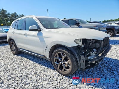 Czwarte zdjęcie samochodu z boku: 2020 BMW X3 XDRIVE30I VIN:5UXTY5C0XL9B58071 - miniatura
