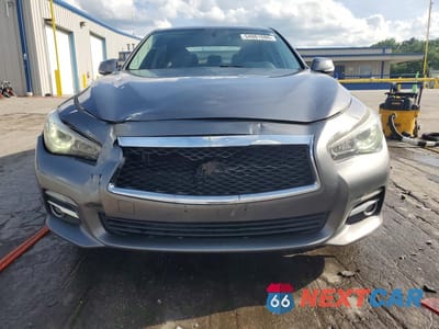 Piąte zdjęcie samochodu w środku: 2014 INFINITI Q50 BASE VIN:JN1BV7AR9EM707407 - miniatura