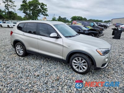 Czwarte zdjęcie samochodu z boku: 2017 BMW X3 XDRIVE28I VIN:5UXWX9C50H0T09205 - miniatura