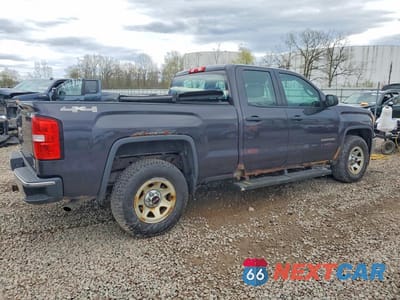 Trzecie zdjęcie samochodu z tyłu: 2014 GMC SIERRA K1500 VIN:1GTV2TEH6EZ180653 - miniatura