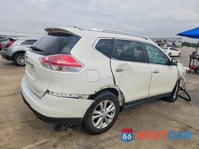 Trzecie zdjęcie samochodu z tyłu: 2016 NISSAN ROGUE SV VIN:KNMAT2MVXGP713969 - miniatura