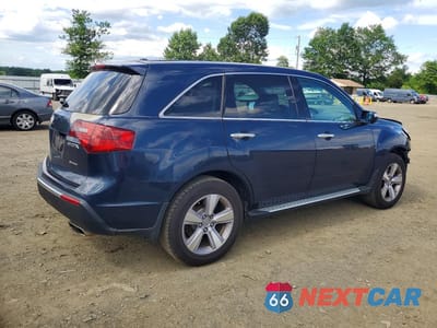 Trzecie zdjęcie samochodu z tyłu: 2013 ACURA MDX TECHNOLOGY VIN:2HNYD2H37DH506549 - miniatura
