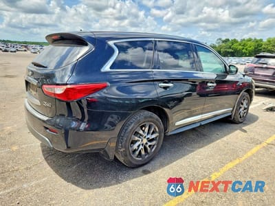 Trzecie zdjęcie samochodu z tyłu: 2014 INFINITI QX60 BASE VIN:5N1AL0MN6EC506693 - miniatura