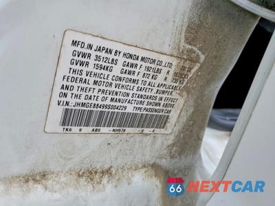 Zdjęcie 12 z 12 samochodu: 2009 HONDA FIT VIN:JHMGE88499S004229 - miniatura