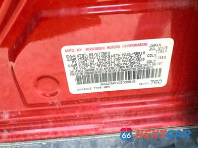 Zdjęcie 12 z 12 samochodu: 2016 MITSUBISHI OUTLANDER SE VIN:JA4AZ3A31GZ009018 - miniatura